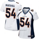 Maglia NFL Game Donna Denver Broncos Marshall Bianco