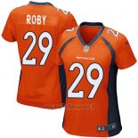 Maglia NFL Game Donna Denver Broncos Roby Bianco