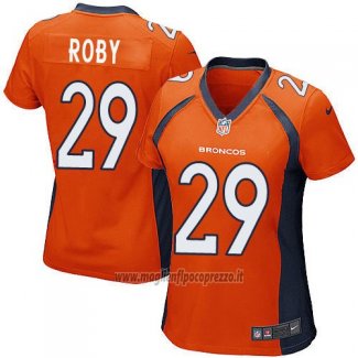 Maglia NFL Game Donna Denver Broncos Roby Bianco
