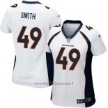 Maglia NFL Game Donna Denver Broncos Smith Bianco