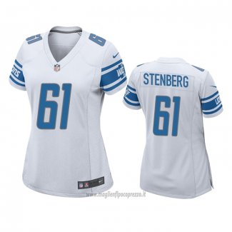 Maglia NFL Game Donna Detroit Lions Logan Stenberg Bianco