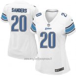 Maglia NFL Game Donna Detroit Lions Sanders Bianco