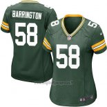 Maglia NFL Game Donna Green Bay Packers Barrington Verde Militar