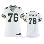 Maglia NFL Game Donna Green Bay Packers Jon Runyan Jr. Bianco
