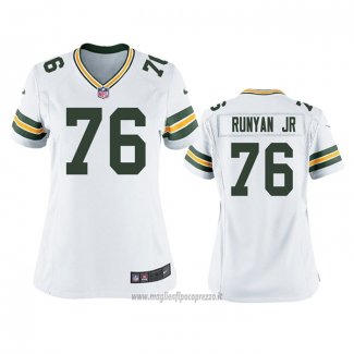 Maglia NFL Game Donna Green Bay Packers Jon Runyan Jr. Bianco