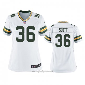 Maglia NFL Game Donna Green Bay Packers Vernon Scott Bianco
