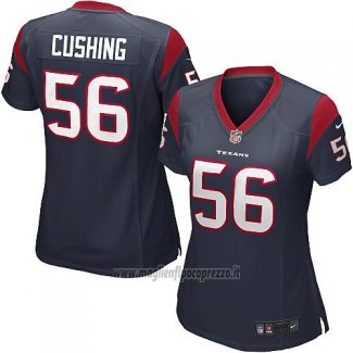 Maglia NFL Game Donna Houston Texans Cushing Nero