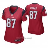 Maglia NFL Game Donna Houston Texans Demaryius Thomas Rosso