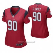 Maglia NFL Game Donna Houston Texans Jadeveon Clowney Rosso