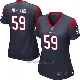 Maglia NFL Game Donna Houston Texans Mercilus Nero