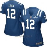 Maglia NFL Game Donna Indianapolis Colts Luck Blu