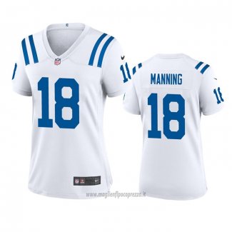 Maglia NFL Game Donna Indianapolis Colts Peyton Manning 2020 Bianco