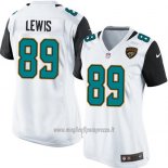 Maglia NFL Game Donna Jacksonville Jaguars Lewis Bianco