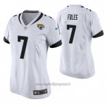 Maglia NFL Game Donna Jacksonville Jaguars Nick Foles Bianco