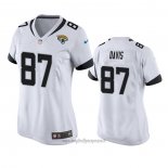 Maglia NFL Game Donna Jacksonville Jaguars Tyler Davis Bianco