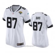 Maglia NFL Game Donna Jacksonville Jaguars Tyler Davis Bianco
