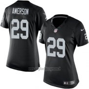 Maglia NFL Game Donna Las Vegas Raiders Amerson Nero