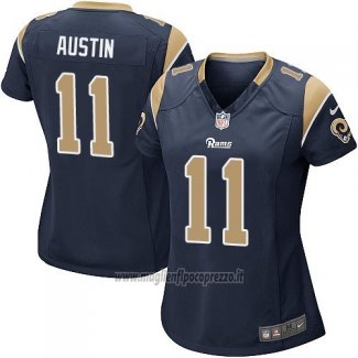 Maglia NFL Game Donna Los Angeles Rams Austin Nero