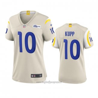 Maglia NFL Game Donna Los Angeles Rams Cooper Kupp 2020 Avorio