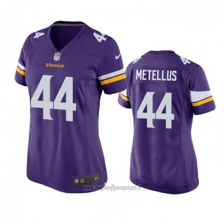 Maglia NFL Game Donna Minnesota Vikings Josh Metellus Viola