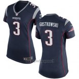 Maglia NFL Game Donna New England Patriots Gostkowski Nero