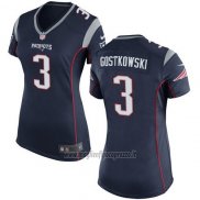 Maglia NFL Game Donna New England Patriots Gostkowski Nero
