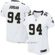 Maglia NFL Game Donna New Orleans Saints Jordan Bianco