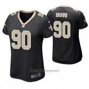 Maglia NFL Game Donna New Orleans Saints Malcom Brown Nero