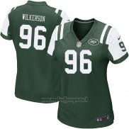 Maglia NFL Game Donna New York Jets Wilkerson Verde