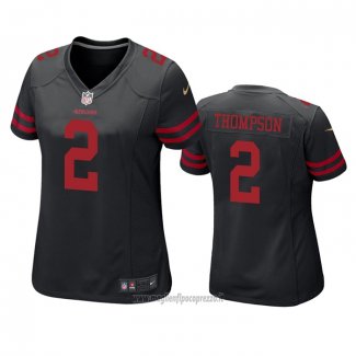 Maglia NFL Game Donna San Francisco 49ers Chris Thompson Nero