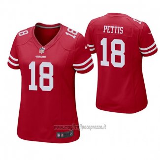 Maglia NFL Game Donna San Francisco 49ers Dante Pettis Rosso