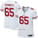 Maglia NFL Game Donna San Francisco 49ers Garnett Bianco