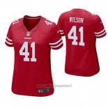 Maglia NFL Game Donna San Francisco 49ers Jeff Wilson Rosso