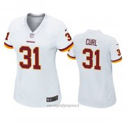 Maglia NFL Game Donna Washington Commanders Kamren Curl Bianco
