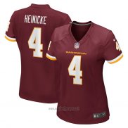 Maglia NFL Game Donna Washington Commanders Taylor Heinicke Rosso