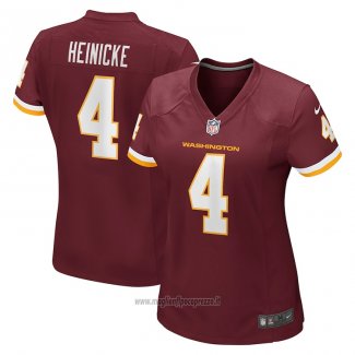 Maglia NFL Game Donna Washington Commanders Taylor Heinicke Rosso