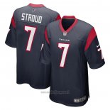 Maglia NFL Game Houston Texans C.j. Stroud 2023 NFL Draft First Round Pick Blu