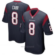 Maglia NFL Game Houston Texans David Carr Retired Blu