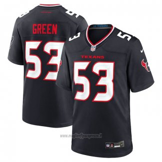 Maglia NFL Game Houston Texans Kendrick Green Nero