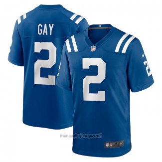 Maglia NFL Game Indianapolis Colts Matt Gay Blu