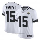 Maglia NFL Game Jacksonville Jaguars 15 Gardner Minshew Ii Bianco