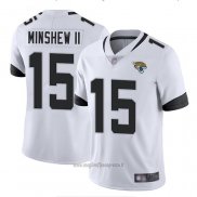 Maglia NFL Game Jacksonville Jaguars 15 Gardner Minshew Ii Bianco