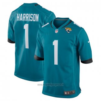 Maglia NFL Game Jacksonville Jaguars Anton Harrison 2023 NFL Draft First Round Pick Verde