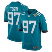 Maglia NFL Game Jacksonville Jaguars Tommy Togiai Verde