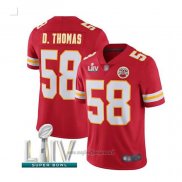 Maglia NFL Game Kansas City Chiefs 58 Derrick Thomas Rosso