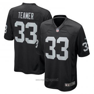 Maglia NFL Game Las Vegas Raiders Roderic Teamer Nero