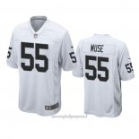 Maglia NFL Game Las Vegas Raiders Tanner Muse Bianco