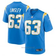 Maglia NFL Game Los Angeles Chargers Corey Linsley Blu