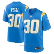 Maglia NFL Game Los Angeles Chargers Kimani Vidal Blu