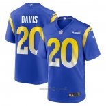 Maglia NFL Game Los Angeles Rams Tyon Davis Home Blu